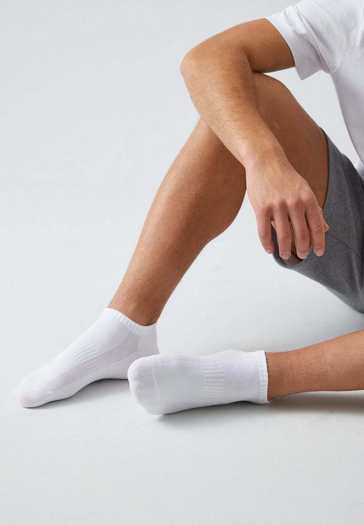 Snocks Snocks Premium Sneakersocken Socken - Wei&szlig; - 4 | SportScheck