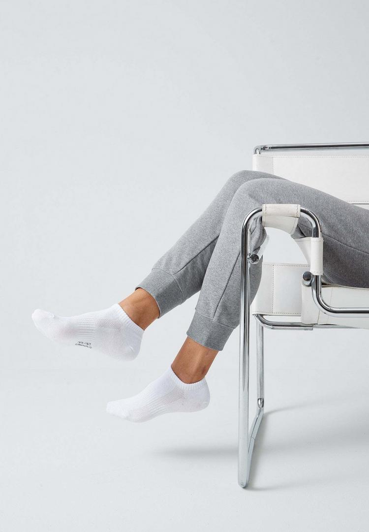 Snocks Snocks Premium Sneakersocken Socken - Wei&szlig; - 5 | SportScheck