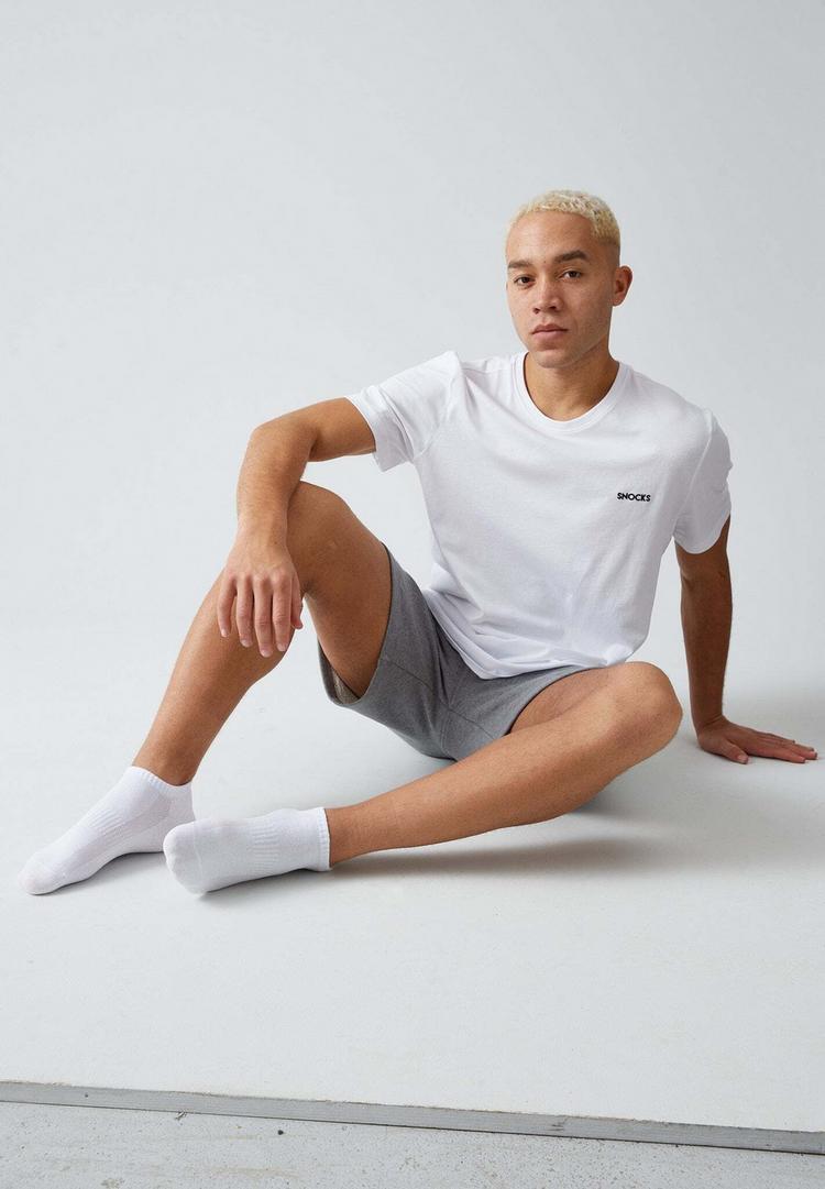 Snocks Snocks Premium Sneakersocken Socken - Wei&szlig; - 8 | SportScheck