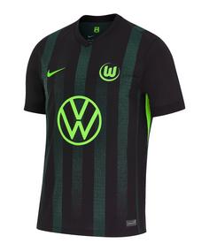 Nike VfL Wolfsburg Trikot Away 2024/2025 Fußballtrikot schwarzgruen