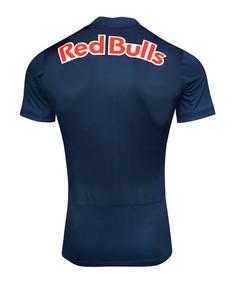 Rückansicht von Nike RB Salzburg Trikot Away 2021/2022 Fußballtrikot blaugelb