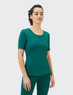 Rückansicht von VENICE BEACH VB Jayna T-Shirt Damen green pond