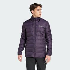 Rückansicht von adidas Terrex Multi Light Daunenjacke Outdoorjacke Herren Aurora Black