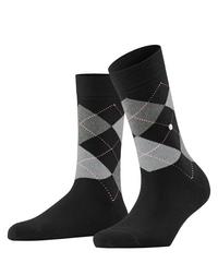 Burlington Queen SO Socken Damen - black-aqua (3012)