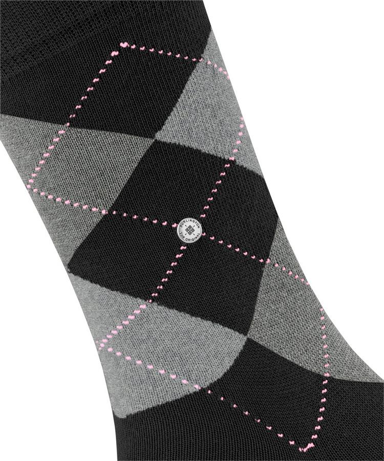 Burlington Burlington Queen SO Socken Damen - black-aqua (3012) - 1 | SportScheck