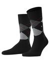 Burlington King Socken Herren - black-flames (3011)