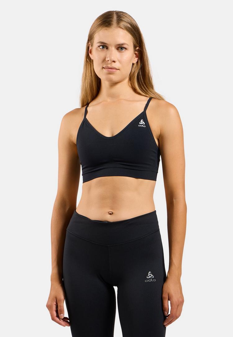 Odlo Odlo SEAMLESS SOFT BH Damen - black - grey melange(60066) - 1 | SportScheck