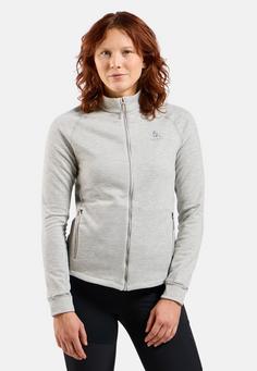 Rückansicht von Odlo BERRA Fleecejacke Damen grey melange(15700)