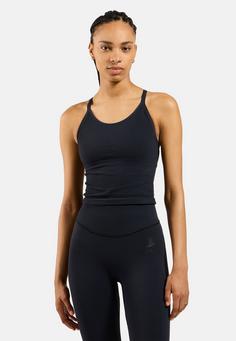 Rückansicht von Odlo ACTIVE 365 2 IN1 SEAMLESS Funktionstop Damen black(15000)