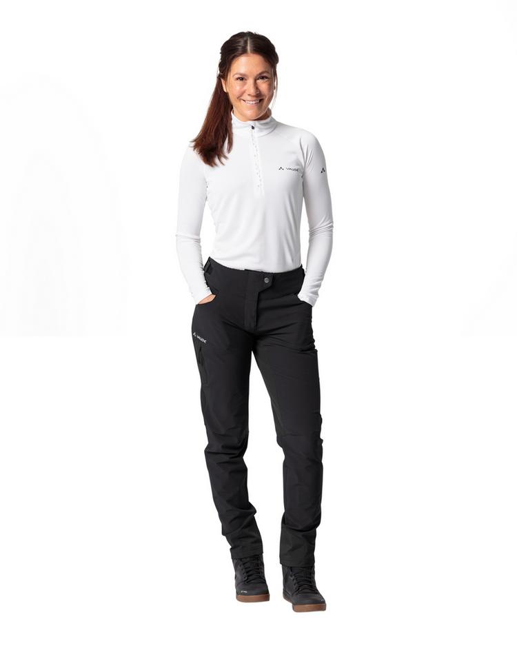 VAUDE VAUDE Women's Qimsa Light Softshell Pants Funktionshose Damen - black - 2 | SportScheck