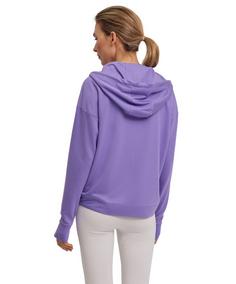 Rückansicht von Falke Zip-Jacke Trainingsjacke Damen lavender (8235)