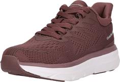 Rückansicht von Endurance Masako Laufschuhe Damen 4321 Rose Taupe