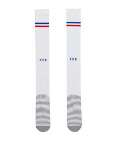 Rückansicht von Nike Frankreich Stutzen Away EM 2024 Socken weiss