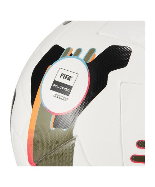 Rückansicht von PUMA Orbita 2 TB Trainingsball Fußball weissschwarz