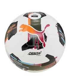 PUMA Orbita 4 HYB Trainingsball Fußball weissmehrfarbig