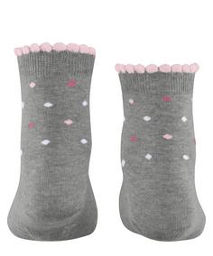 Rückansicht von Falke Freizeitsocken Kinder light grey (3400)