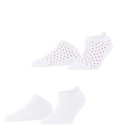 ESPRIT Fine Dot  2-Pack Sneaker Freizeitsocken Damen off-white (2010)