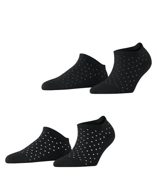 ESPRIT Fine Dot  2-Pack Sneaker Socken Damen