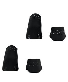 Rückansicht von ESPRIT Fine Dot  2-Pack Sneaker Freizeitsocken Damen black (3000)