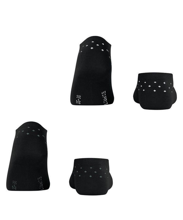 ESPRIT ESPRIT Fine Dot  2-Pack Sneaker Socken Damen - black (3000) - 0 | SportScheck
