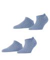 ESPRIT Fine Dot  2-Pack Sneaker Socken Damen - jeans mel. (6458)