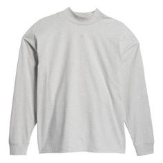 adidas Basketball Longsleeve – Genderneutral T-Shirt Grey One Mel