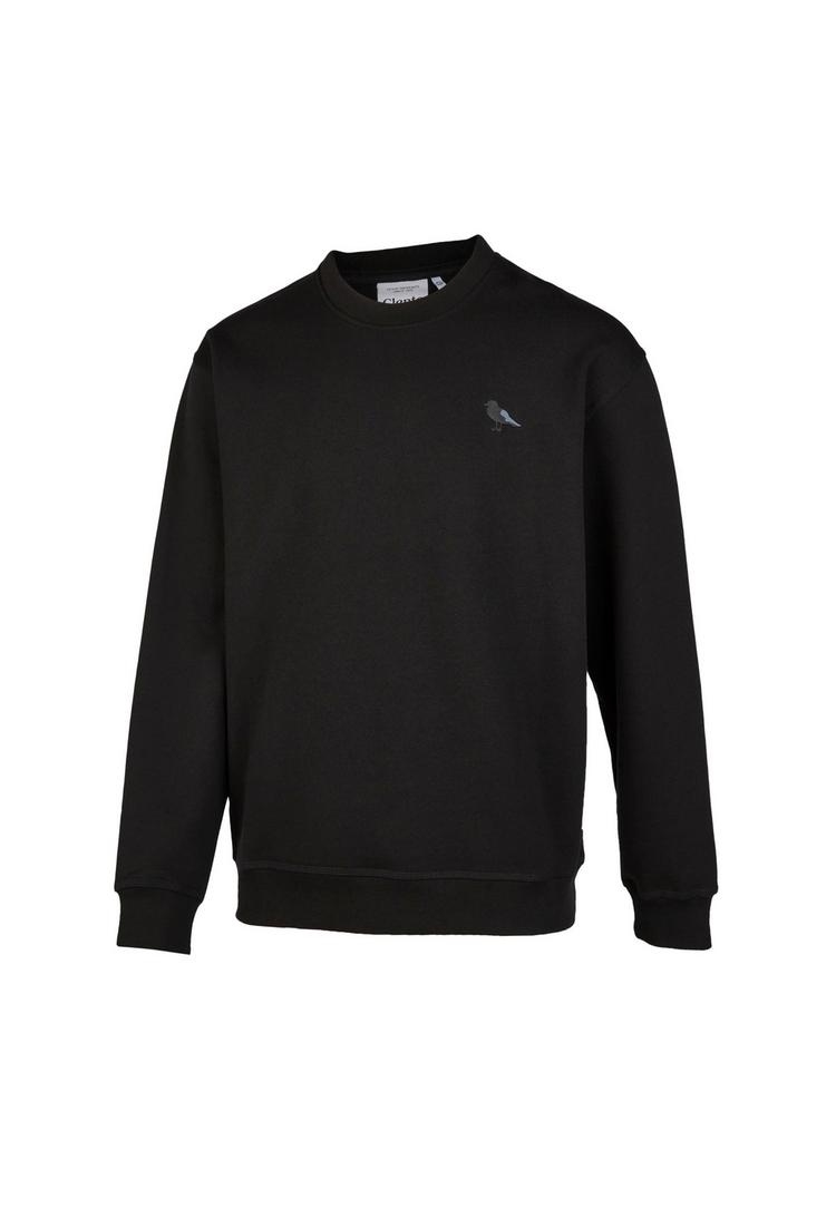 Cleptomanicx Cleptomanicx Embro Gull Mono Sweatshirt Herren - Black - 7 | SportScheck