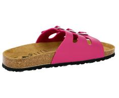 Rückansicht von LICO Pantolette Sandalen Damen pink