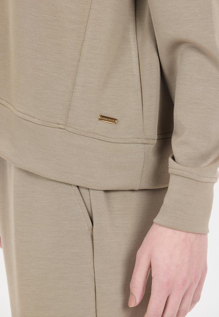 Athlecia Athlecia Jacey Sweatshirt Damen - 1193 Roasted Cashew - 1 | SportScheck