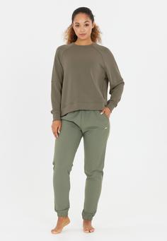 Rückansicht von Athlecia Jacey Sweatshirt Damen 3211 Smokey Olive