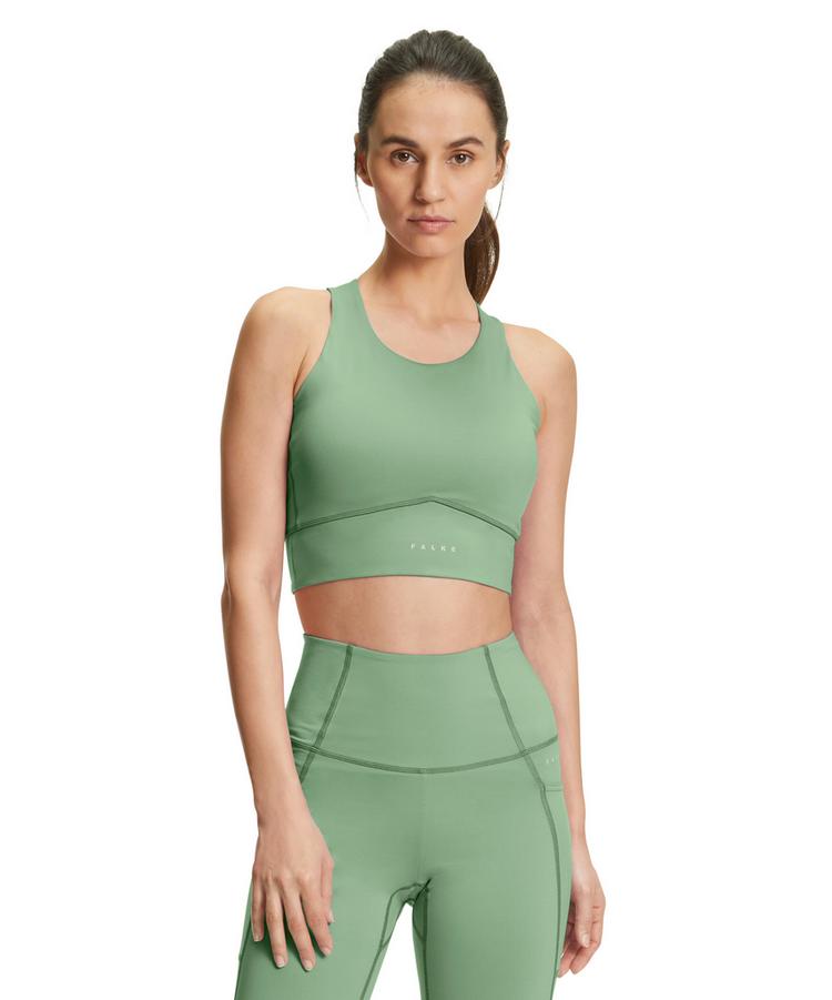 Falke Falke CORE Sports Racer BH Damen - quiet green (7378) - 0 | SportScheck