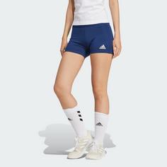 Rückansicht von adidas Techfit Volleyball Shorts Funktionsshorts Damen Team Navy / White