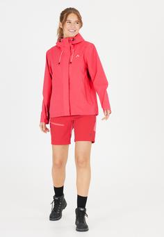 Rückansicht von Whistler Wheeler Regenjacke Damen 4309 Geranium