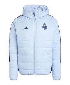 adidas Real Madrid Winterjacke Trainingsjacke blaublau