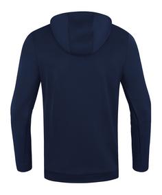 Rückansicht von JAKO Pro Casual Hoody Damen Trainingsjacke Damen blau