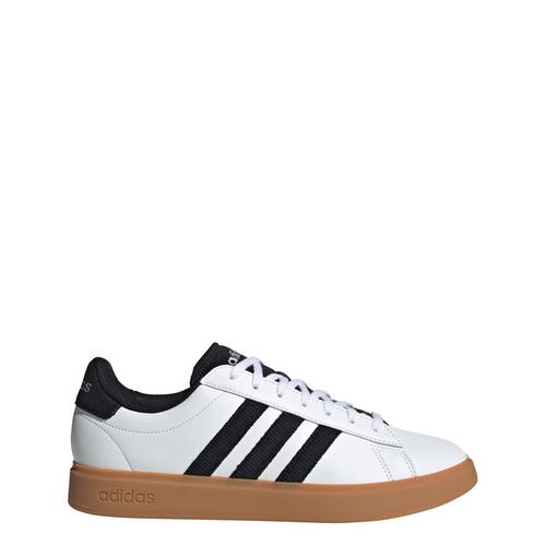 Rückansicht von adidas Grand Court 2.0 Schuh Sneaker Cloud White / Core Black / Gum