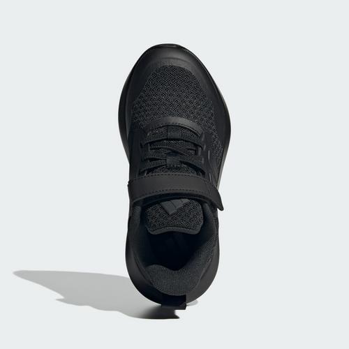 Rückansicht von adidas Fortarun 3 Kids Schuh Sneaker Kinder Core Black / Core Black / Grey Six