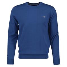 GANT Strickpullover Strickpullover Herren Blau (Vintage Blue)