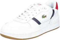 Lacoste Sneaker Sneaker Herren Weiß/Rot