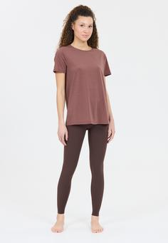 Rückansicht von Athlecia LIZZY Funktionsshirt Damen 4321 Rose Taupe