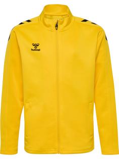 hummel hmlCORE XK POLY ZIP SWEAT KIDS Funktionssweatshirt Kinder SPORTS YELLOW