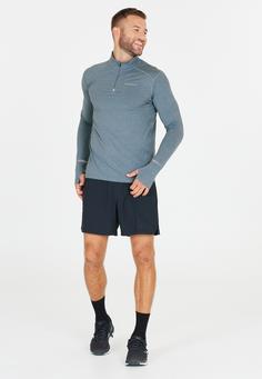 Rückansicht von Endurance TUNE XQL Laufshirt Herren 2013 Blue Mirage