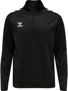 hummel hmlCORE XK HALF ZIP POLY SWEAT Funktionssweatshirt BLACK/BLACK