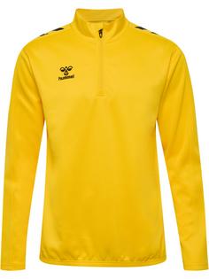 hummel hmlCORE XK HALF ZIP POLY SWEAT Funktionssweatshirt SPORTS YELLOW