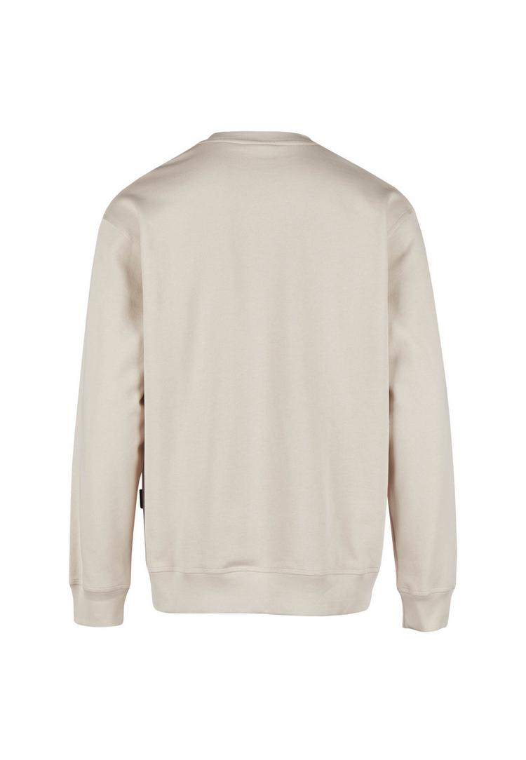 Cleptomanicx Cleptomanicx Embro Gull Mono Sweatshirt Herren - Pumice Stone - 0 | SportScheck