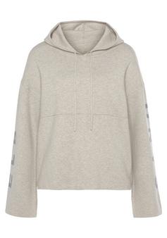 ELBSAND Kapuzenpullover Hoodie Damen Hellgrau