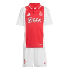 adidas Ajax 24/25 Kids Mini-Heimausrüstung Fußballtrikot Kinder White