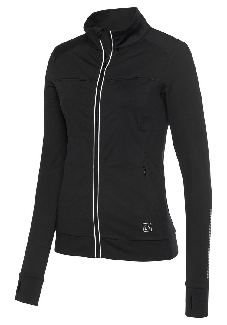 LASCANA Active LASCANA Active Laufjacke Laufjacke Damen - schwarz - 0 | SportScheck