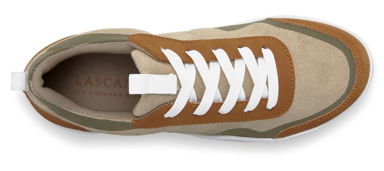 Lascana Lascana Sneaker Sneaker Damen - beige - gr&uuml;n - 0 | SportScheck