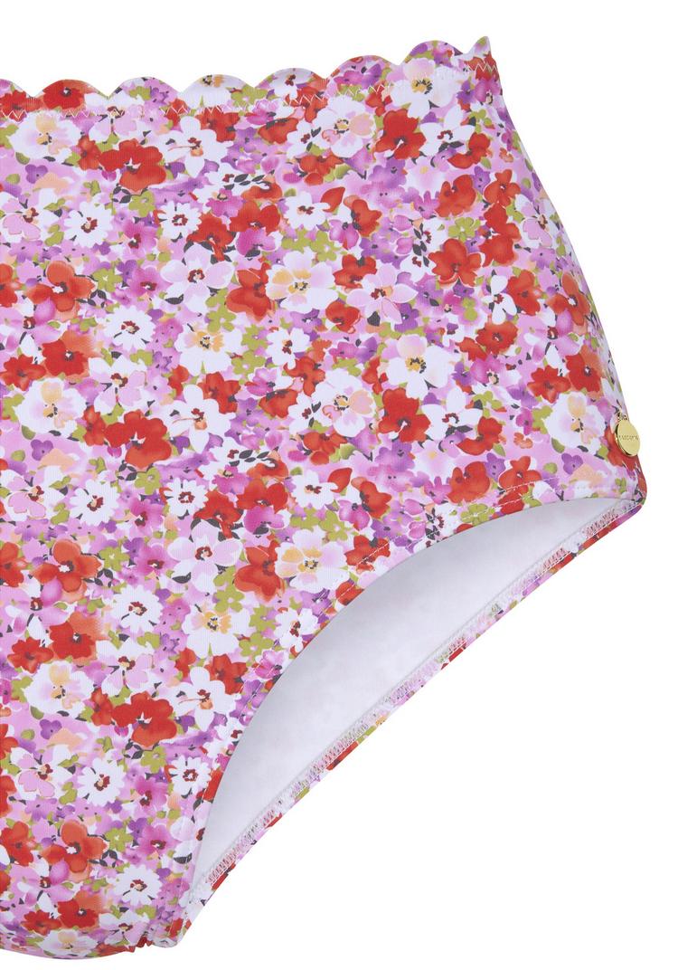 Lascana Lascana Highwaist-Bikini-Hose Bikini Hose Damen - rot-flieder - 1 | SportScheck